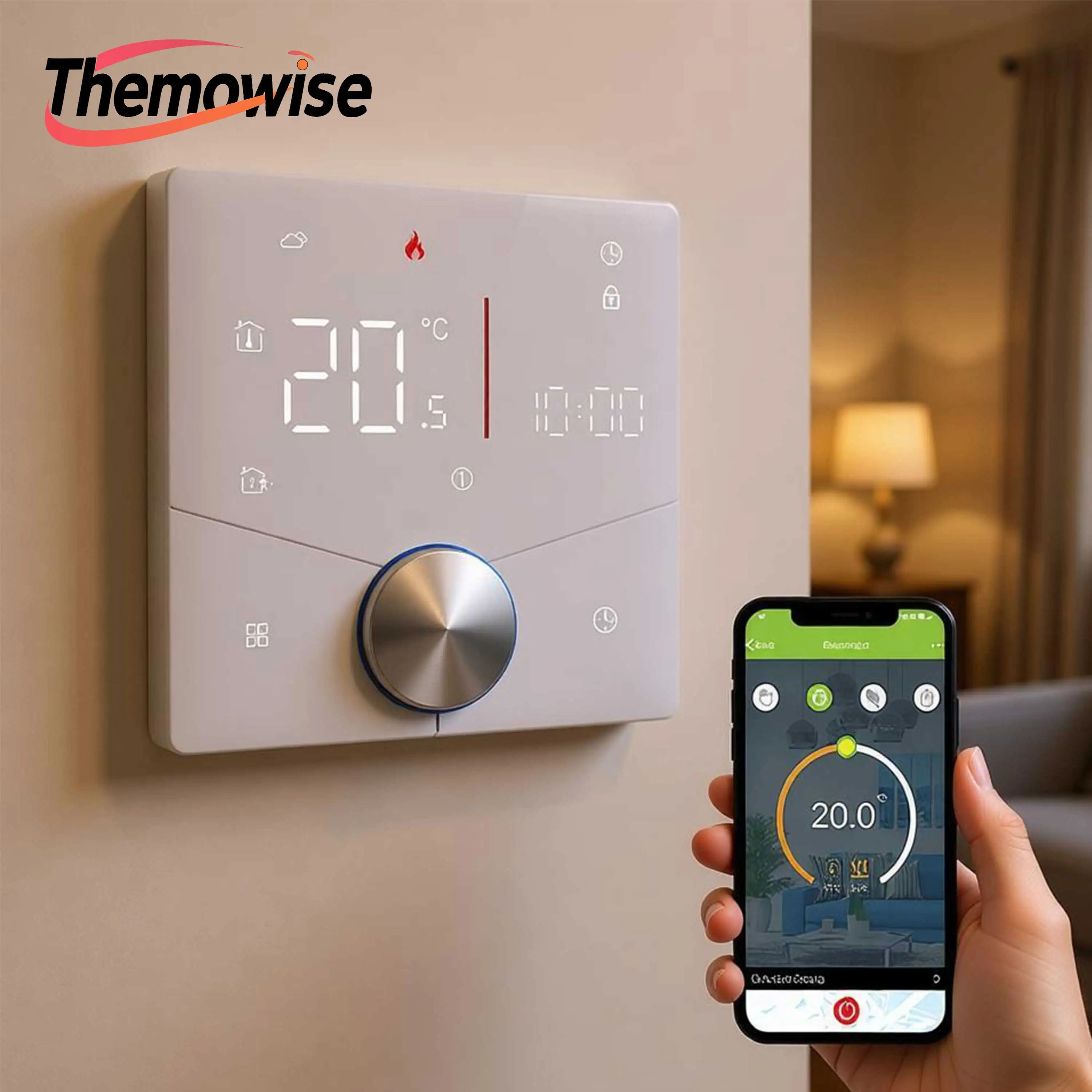 ZIGBEE Boiler Heating Themostat For Matter WIFI RS485 Optional Adjustable Floor Temperature Connected Via Dry Contact By 24V220V
ZIGBEE Boiler Heating Themostat For Matter WIFI RS485 Optional Adjustable Floor Temperature Connected Via Dry Contact By 24V220V