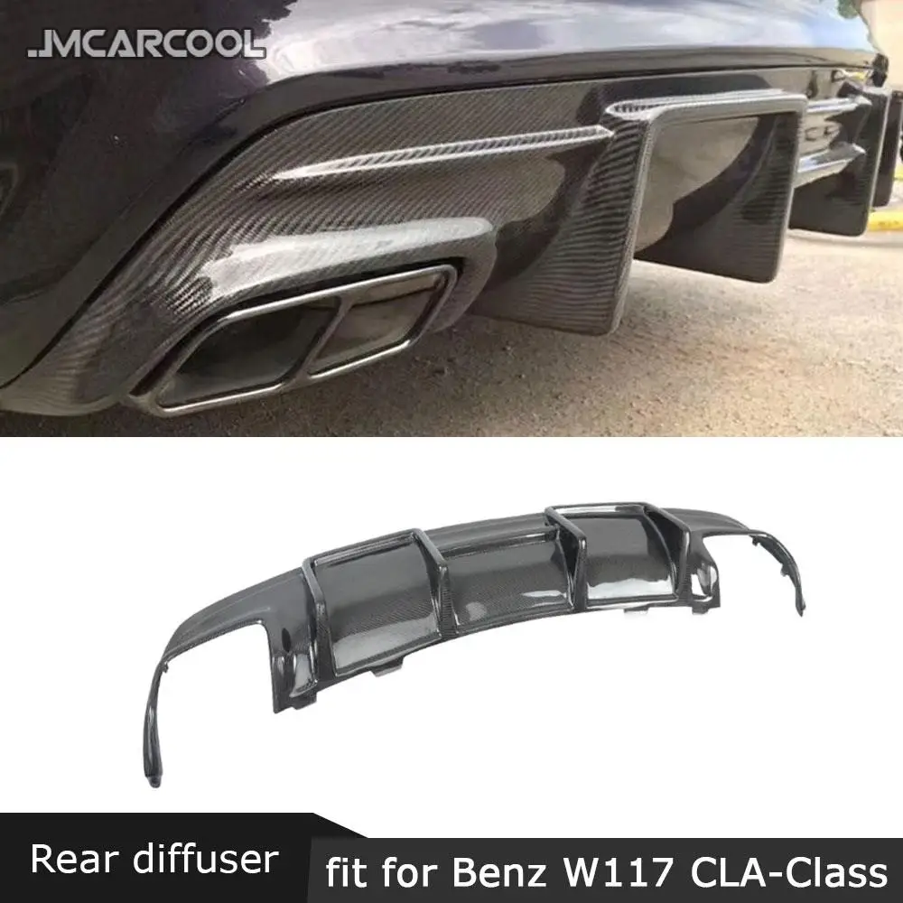 For CLA Class Carbon Fiber Rear Lip Diffuser Spoiler For Benz W117 CLA250 CLA260 CLA45 2013-2019 Back Bumper Exhaust tips
For CLA Class Carbon Fiber Rear Lip Diffuser Spoiler For Benz W117 CLA250 CLA260 CLA45 2013-2019 Back Bumper Exhaust tips