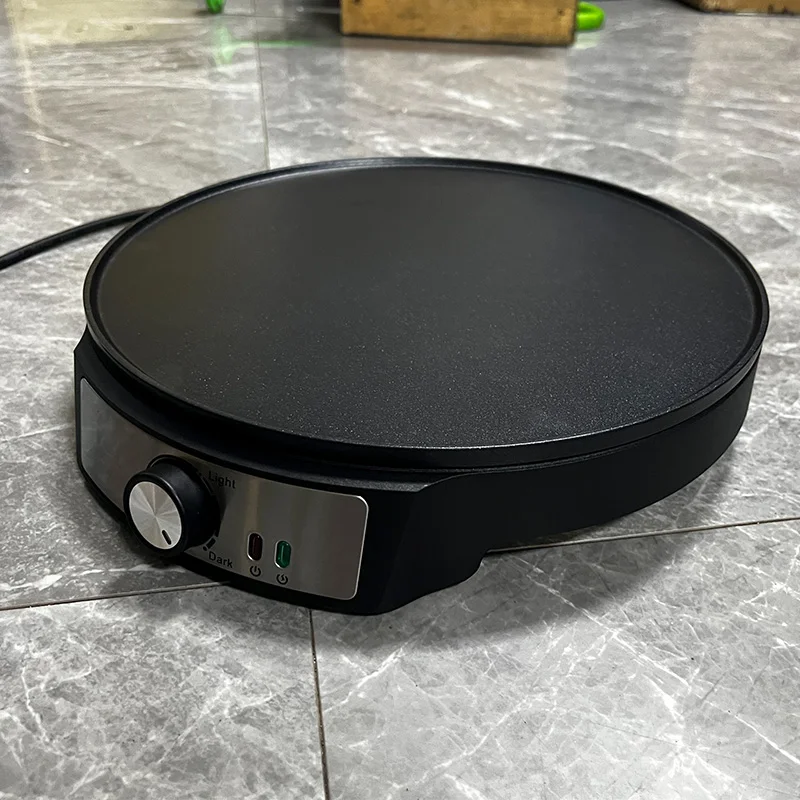 Electric Non-Stick Souffle Crepe Pancake Roaster for Kitchen for house hold and Hotel Use
Electric Non-Stick Souffle Crepe Pancake Roaster for Kitchen for house hold and Hotel Use