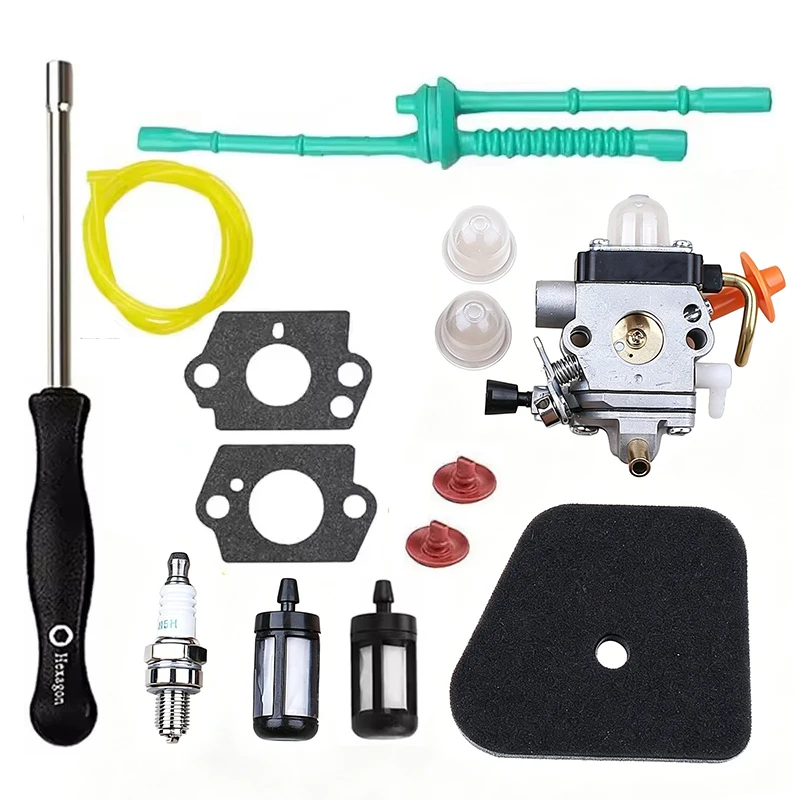 Carburetor Kit For STIHL FS87 FS90 FS100 FS110 FS130 KM110R KM130 HL90 HT100 HT101 Trimmer Replacement Parts
Carburetor Kit For STIHL FS87 FS90 FS100 FS110 FS130 KM110R KM130 HL90 HT100 HT101 Trimmer Replacement Parts