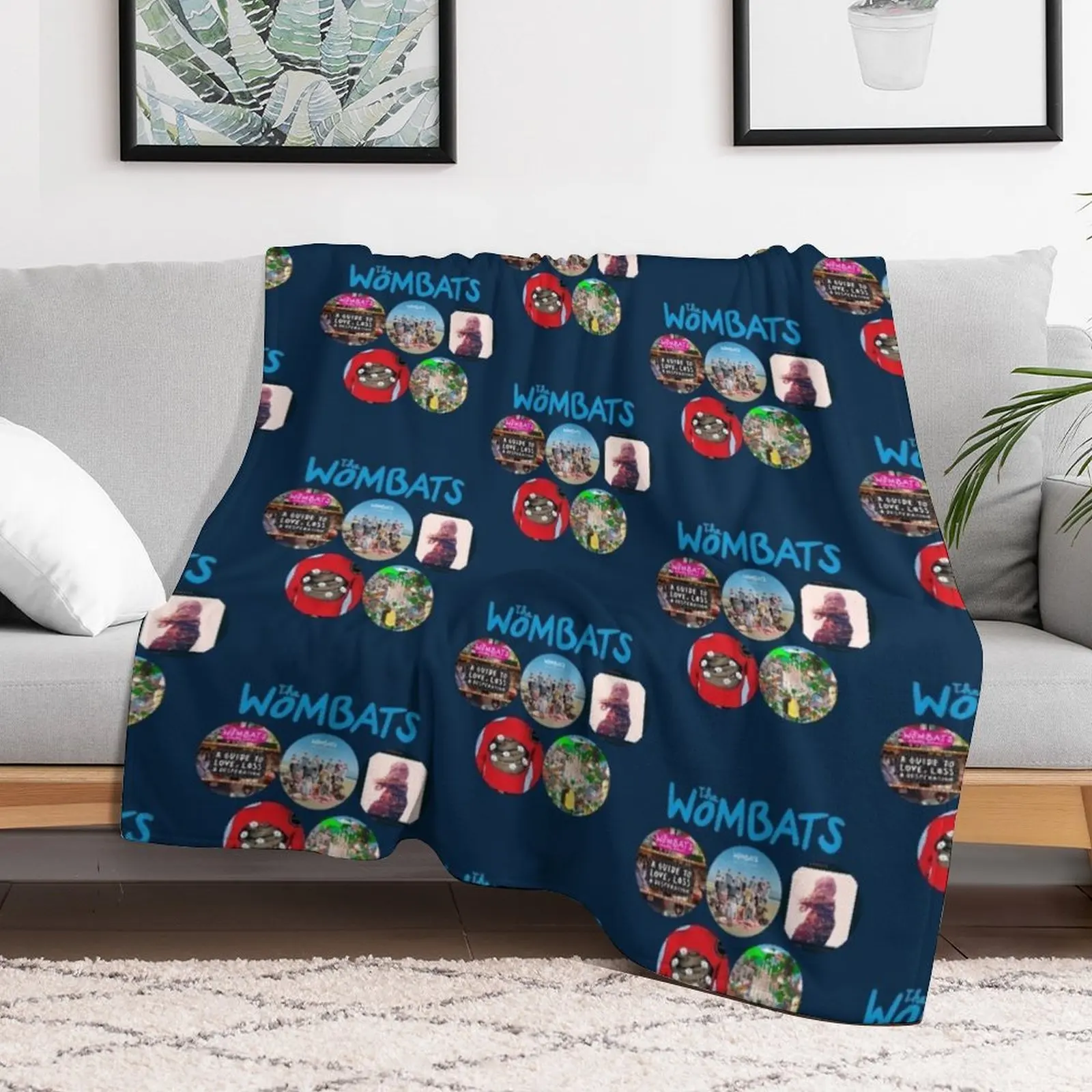 The Wombats classic t shirt The Wombats Tee and Throw Blanket Soft Bed linens Thermals For Travel Blankets
The Wombats classic t shirt The Wombats Tee and Throw Blanket Soft Bed linens Thermals For Travel Blankets