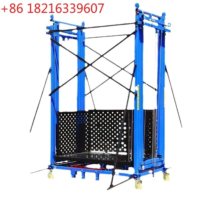 Electric lifting scaffold foldable mobile home construction climbing self-decoration new remote control lifting platform
Electric lifting scaffold foldable mobile home construction climbing self-decoration new remote control lifting platform
