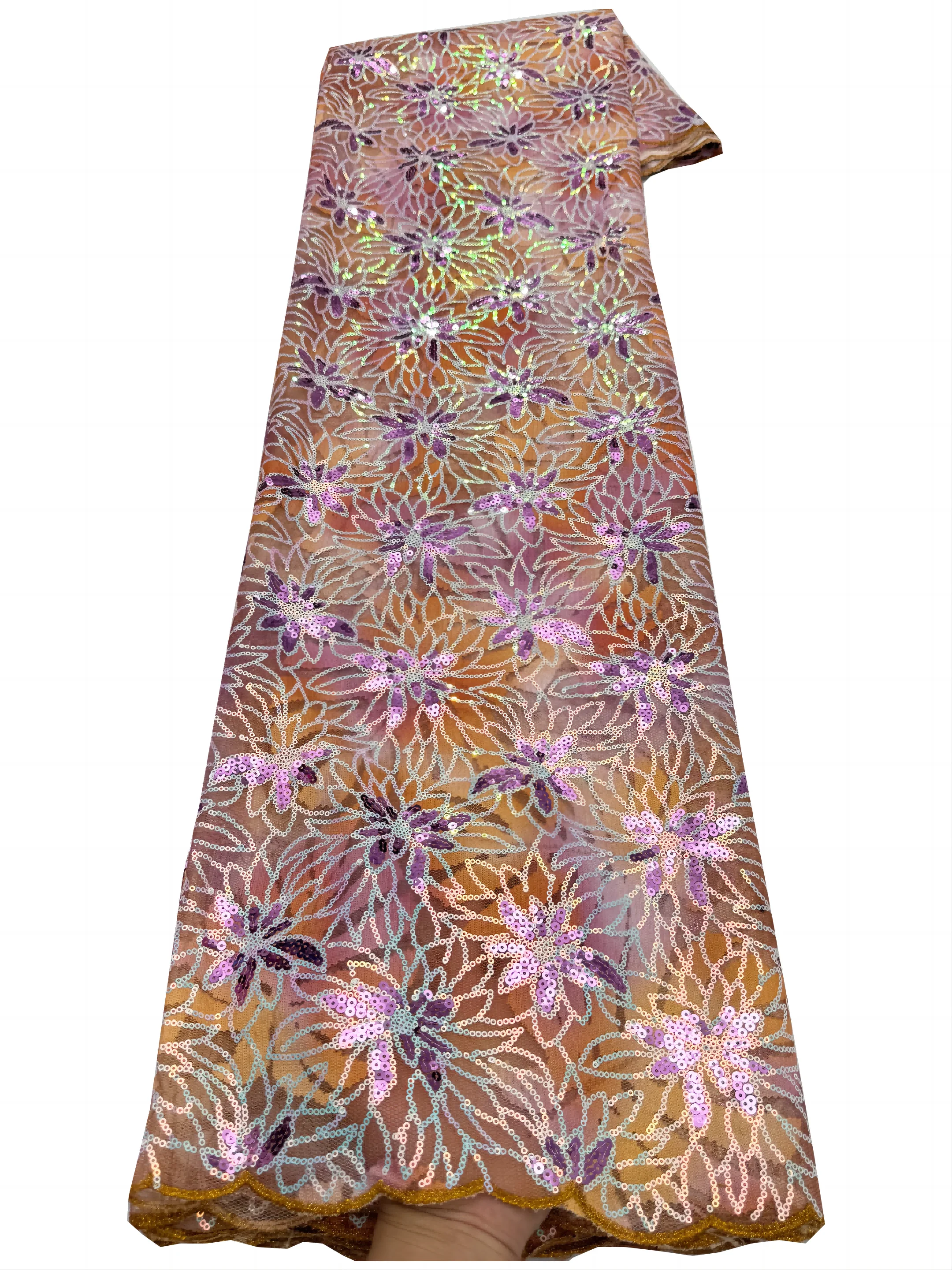 Flocking Velvet Lace Fabric With Sequins Printed Flower Pattern High Quailty For Luxury Women's Elegant Dress Or Event Decor
Flocking Velvet Lace Fabric With Sequins Printed Flower Pattern High Quailty For Luxury Women's Elegant Dress Or Event Decor