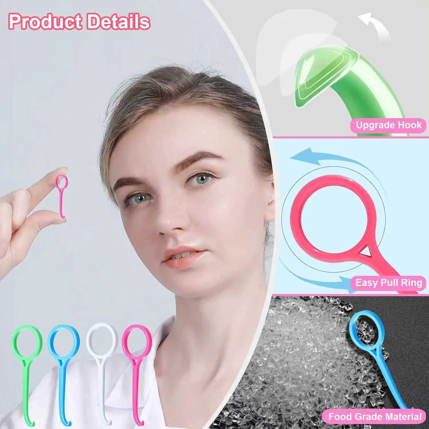 200pcs Braces Extractor Nice Invisible Removable Braces Clear Oral Care
200pcs Braces Extractor Nice Invisible Removable Braces Clear Oral Care