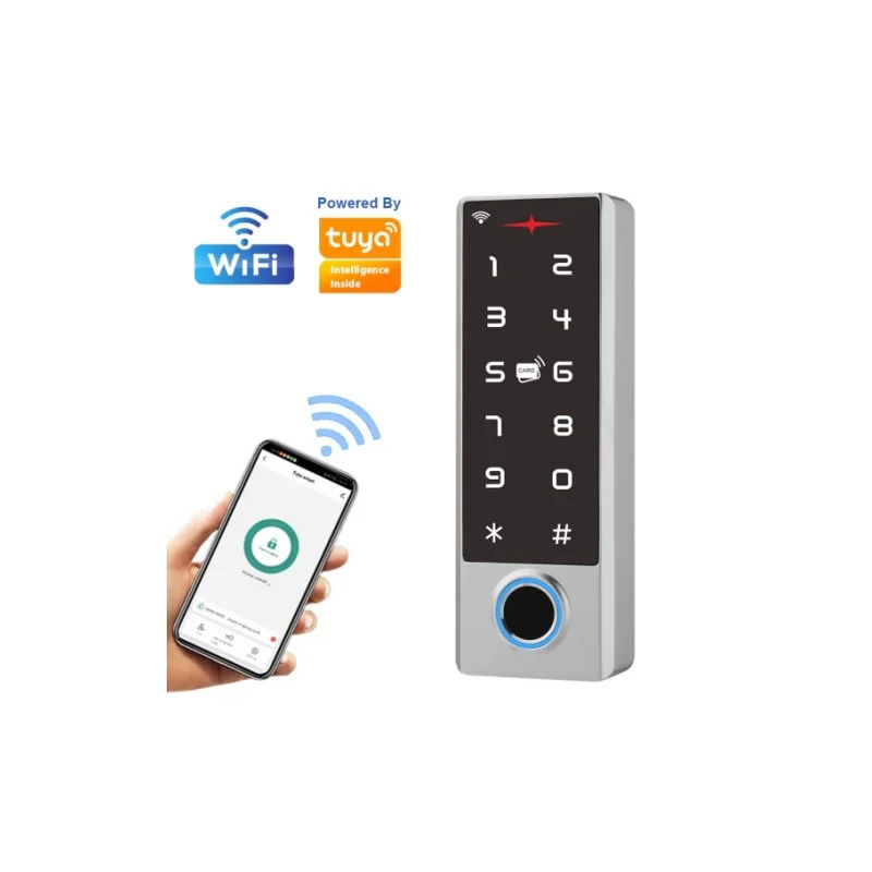 Smart Access Control System Keypad Tuya Wifi IP68 Waterproof Biometric Fingerprint Access Control Keypad
Smart Access Control System Keypad Tuya Wifi IP68 Waterproof Biometric Fingerprint Access Control Keypad