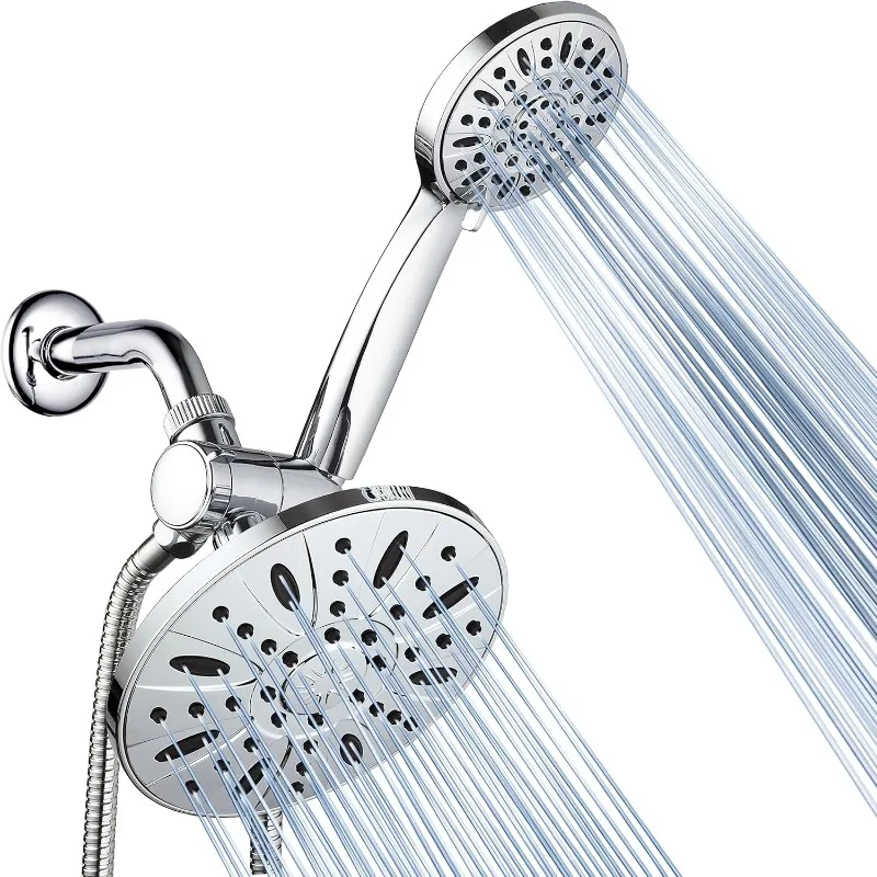 7" Premium High Pressure 3-Way Rainfall Combo Combines The Best of Both Worlds-Enjoy Luxurious Rain Showerhead
7" Premium High Pressure 3-Way Rainfall Combo Combines The Best of Both Worlds-Enjoy Luxurious Rain Showerhead