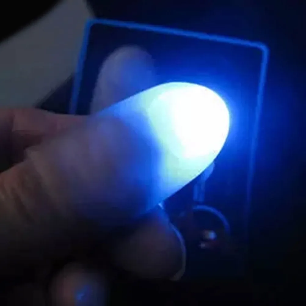 Super Bright Thumb Flashing Finger Lamp Perfect Party Favor for Friends Kids Magic Performance Cover Flaws Random
Super Bright Thumb Flashing Finger Lamp Perfect Party Favor for Friends Kids Magic Performance Cover Flaws Random