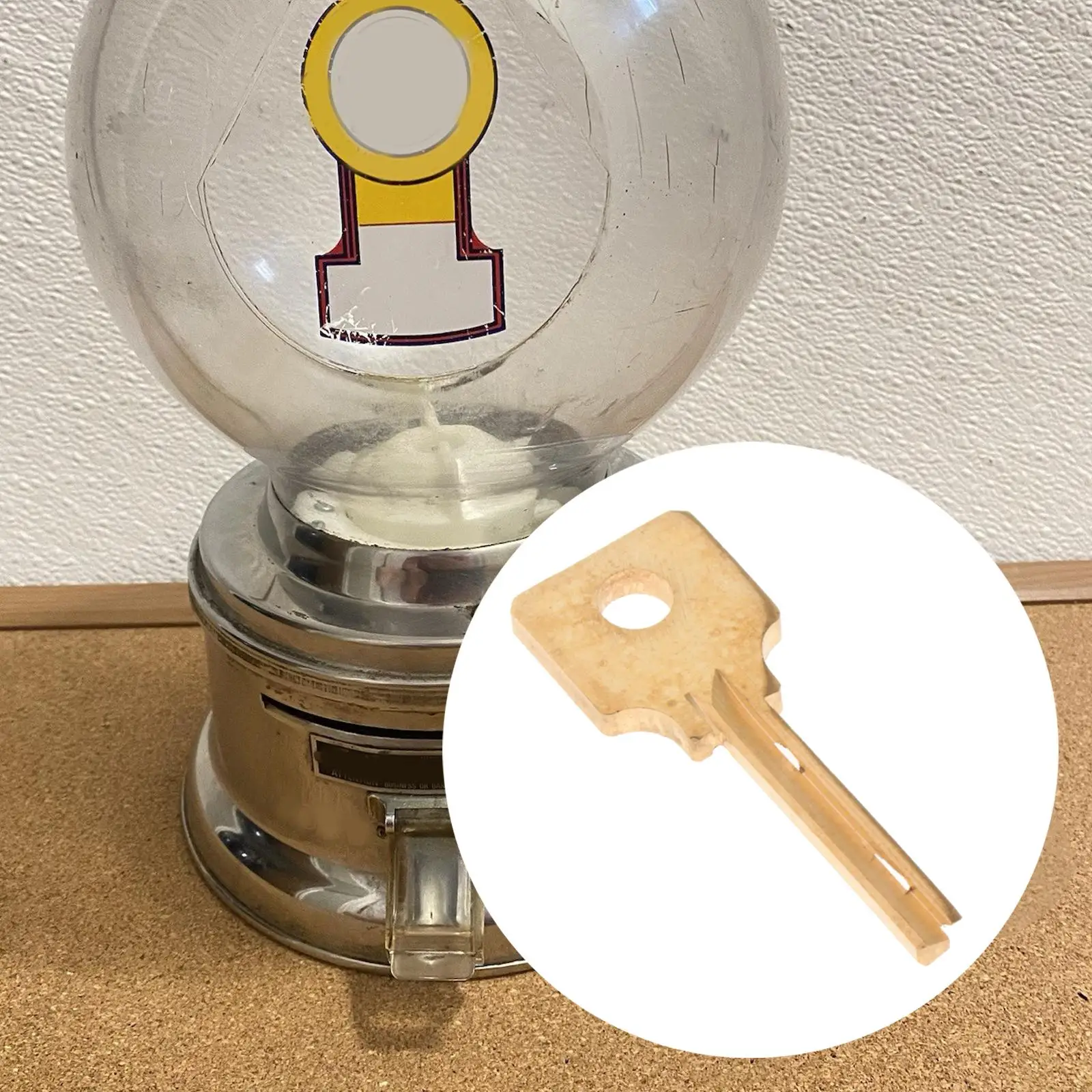 Metal F-50 Vending Machine Key Secure Attachment Universal Replacement Part for Ball Vending Machine Use
Metal F-50 Vending Machine Key Secure Attachment Universal Replacement Part for Ball Vending Machine Use