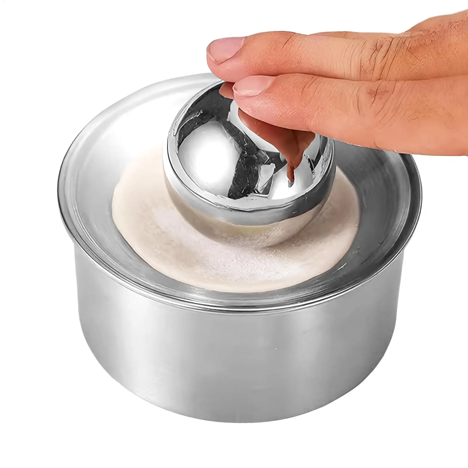 Пресс для лепки пельменей из нержавеющей стали, ручной инструмент для формирования теста, пресс для теста, инструмент для быстрого приготовления пельменей
Пресс для лепки пельменей из нержавеющей стали, ручной инструмент для формирования теста, пресс для теста, инструмент для быстрого приготовления пельменей