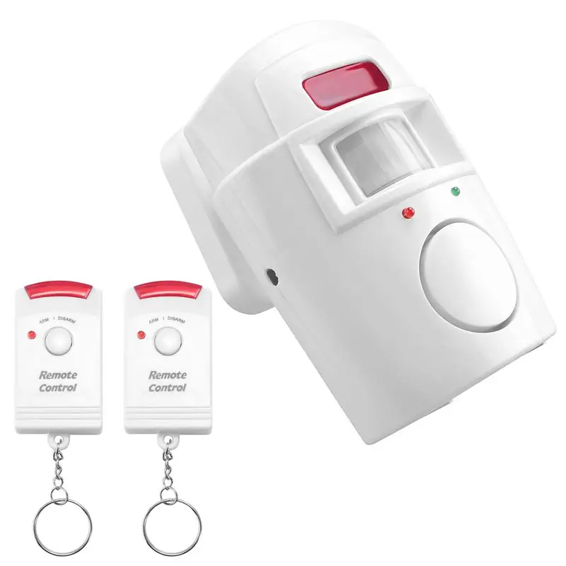 A52T Infrared Motion Sensor Alarm - Burglar Alarm With 2 Remote Controls, Suitable For Home/Garages/Shops
A52T Infrared Motion Sensor Alarm - Burglar Alarm With 2 Remote Controls, Suitable For Home/Garages/Shops