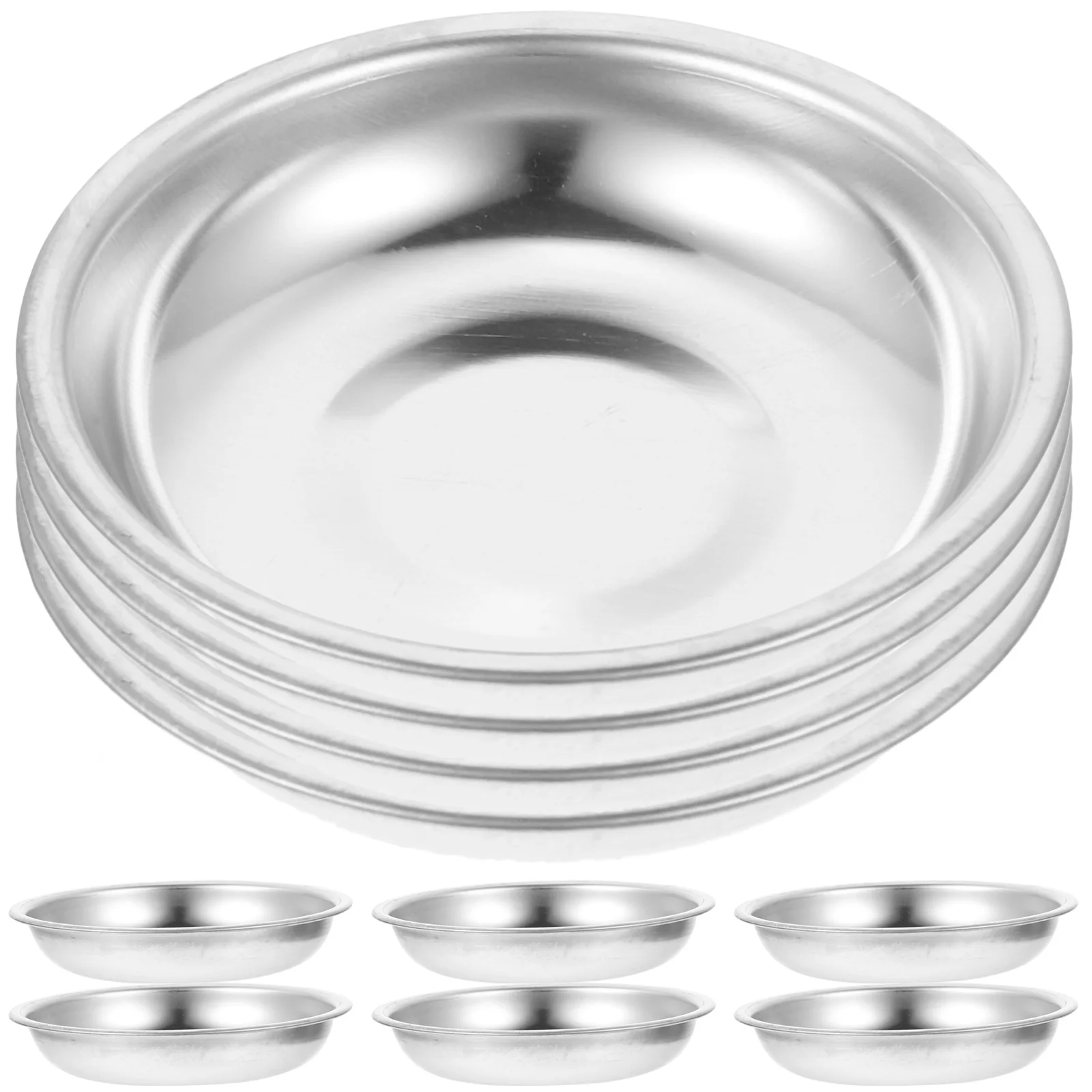 10 Pcs Sauce Dish Small Stainless Steel Bowl Soy Dipping Bowls Round Plates Reusable Compact Easy Clean Home Restaurant Party
10 Pcs Sauce Dish Small Stainless Steel Bowl Soy Dipping Bowls Round Plates Reusable Compact Easy Clean Home Restaurant Party