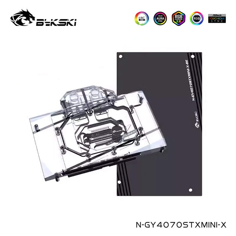 Bykski Water Block For Gainward Geforce RTX 4070 Super Mini Graphics Card Cooler With Backplate,N-GY4070STXMINI-X
Bykski Water Block For Gainward Geforce RTX 4070 Super Mini Graphics Card Cooler With Backplate,N-GY4070STXMINI-X