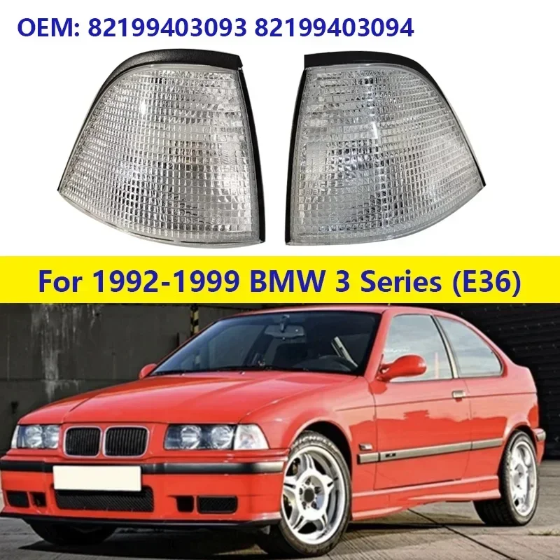 For 1992-1999 2 DOOR BMW 316i 318i 320i 323i 325i 328i M3 (E36) Turn Signal Lamp 82199403093 82199403094 63138353281 63138353282
For 1992-1999 2 DOOR BMW 316i 318i 320i 323i 325i 328i M3 (E36) Turn Signal Lamp 82199403093 82199403094 63138353281 63138353282