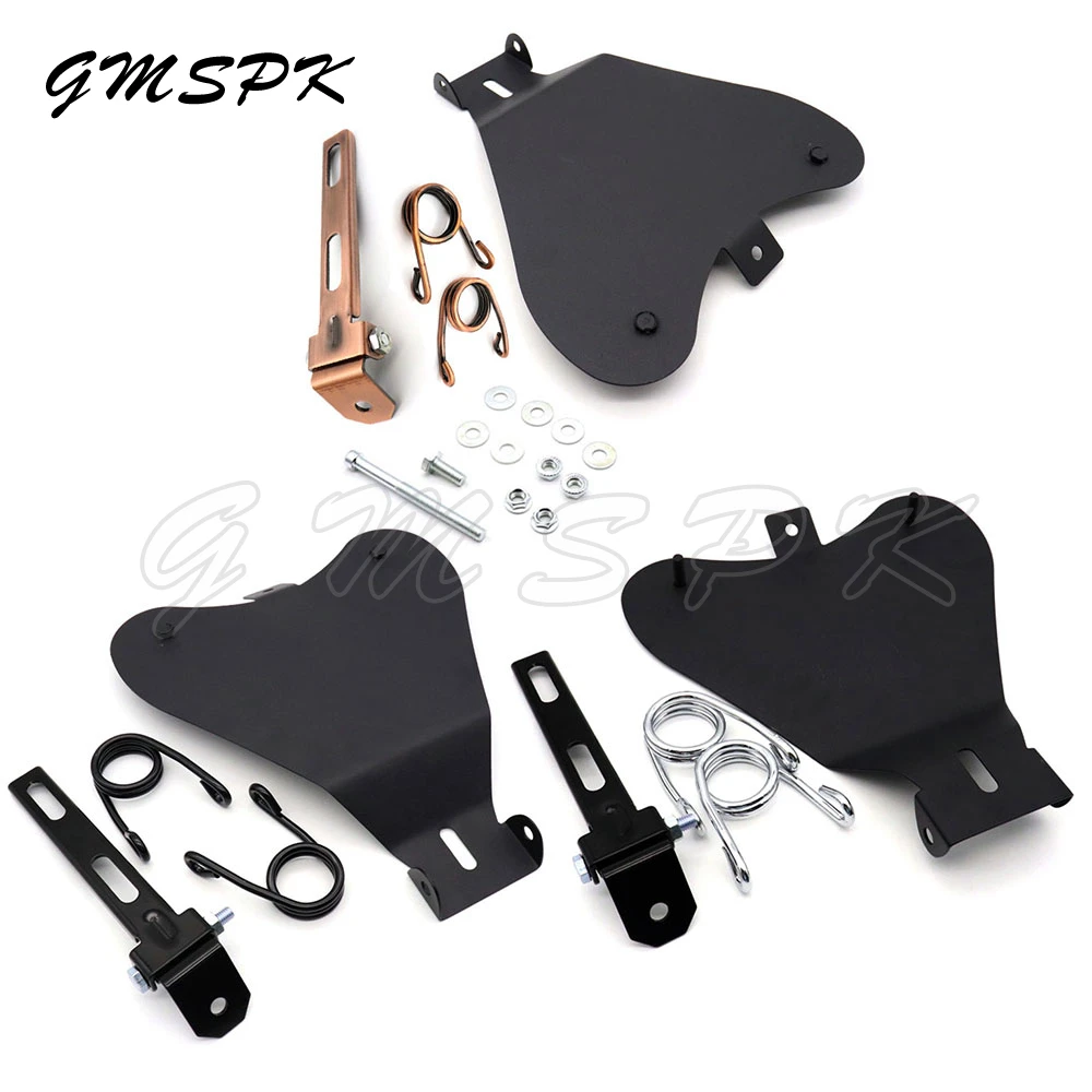 Motorcycle Solo Seat Mount Kit Scissor Springs Mounting Bracket Baseplate Fit for Harley XL883 XL1200 Bobber Custom Honda Yamaha
Motorcycle Solo Seat Mount Kit Scissor Springs Mounting Bracket Baseplate Fit for Harley XL883 XL1200 Bobber Custom Honda Yamaha