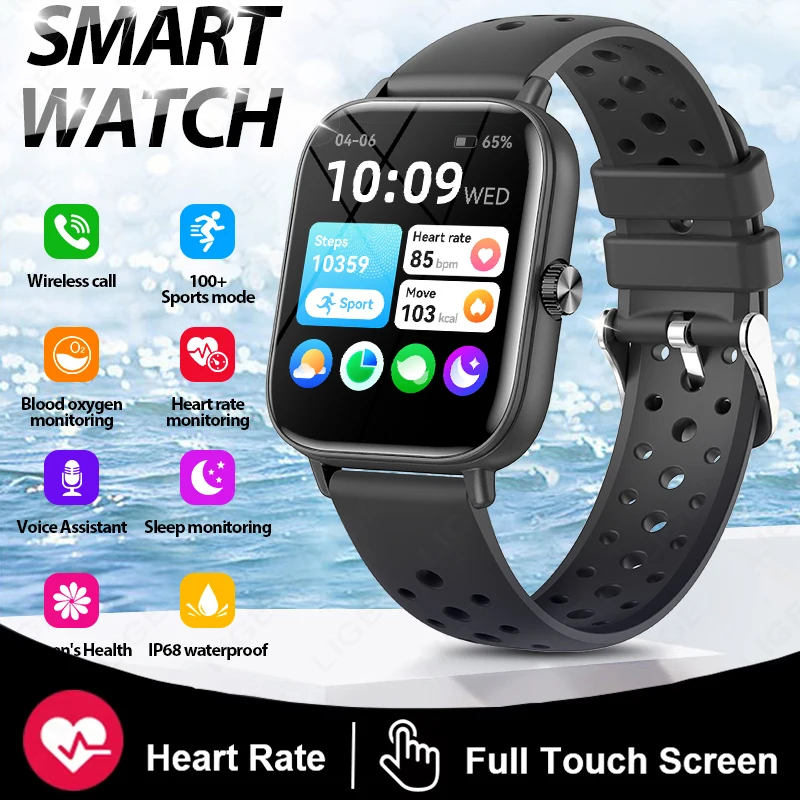 LIGE Fashion Women Smart Watch Women's Custom Watch Face Voice Assistant Wireless Call Smartwatch Health Sport Bracelet 2025
LIGE Fashion Women Smart Watch Women's Custom Watch Face Voice Assistant Wireless Call Smartwatch Health Sport Bracelet 2025