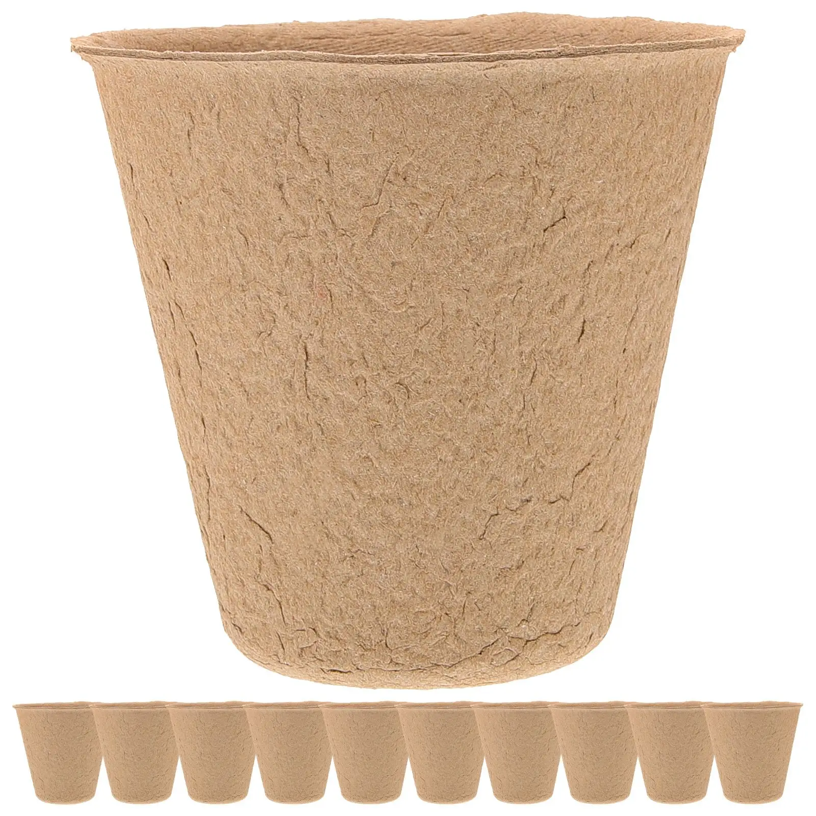 110 Pcs Biodegradable Seedling Pots Durable Practical Use Perfect Size Starting Flowers Vegetables Environmentally
110 Pcs Biodegradable Seedling Pots Durable Practical Use Perfect Size Starting Flowers Vegetables Environmentally