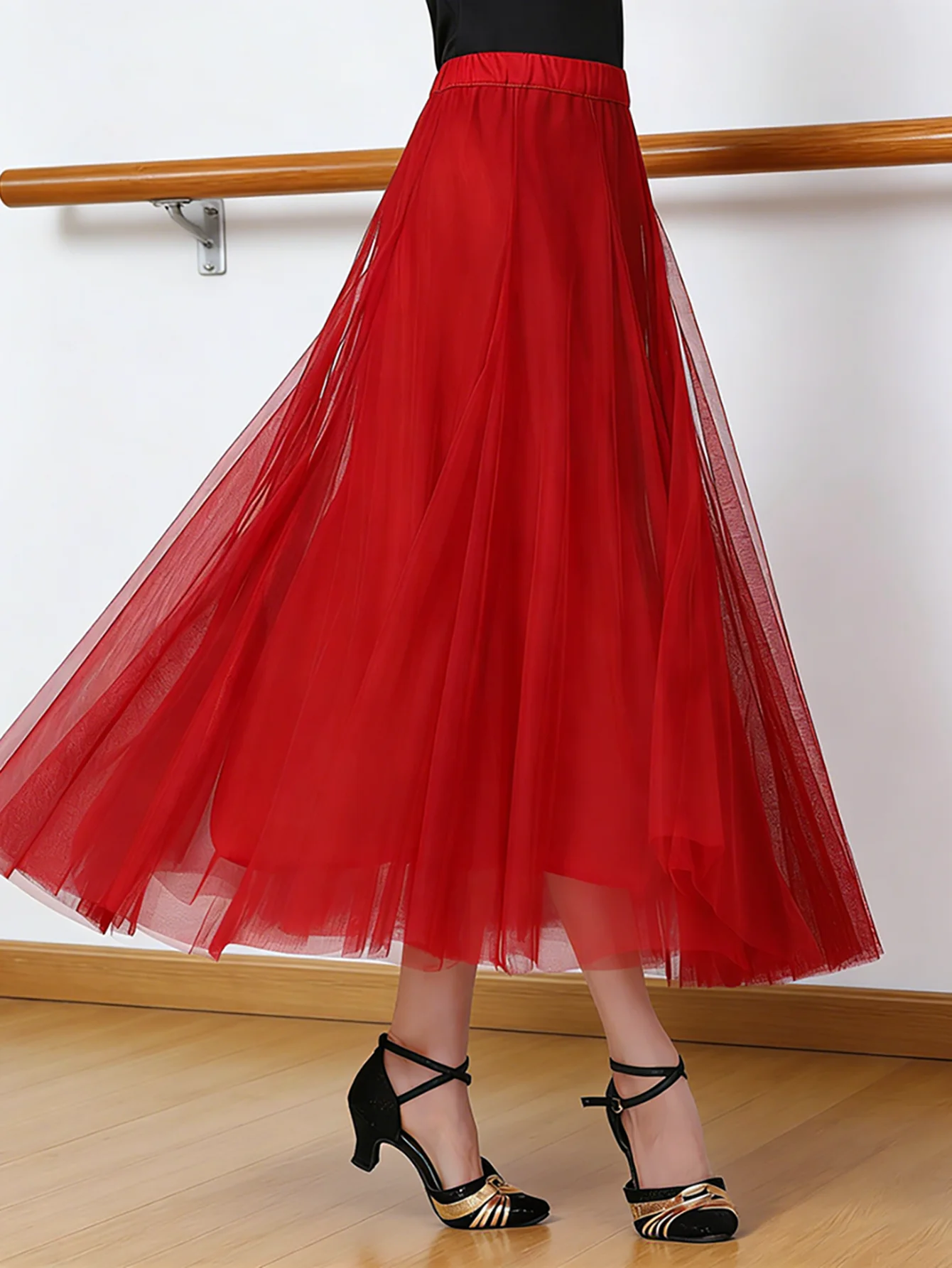Ballroom Swing Skirt Women Long Dance Performance Skirt Modern Swing Dress for Competition
Ballroom Swing Skirt Women Long Dance Performance Skirt Modern Swing Dress for Competition