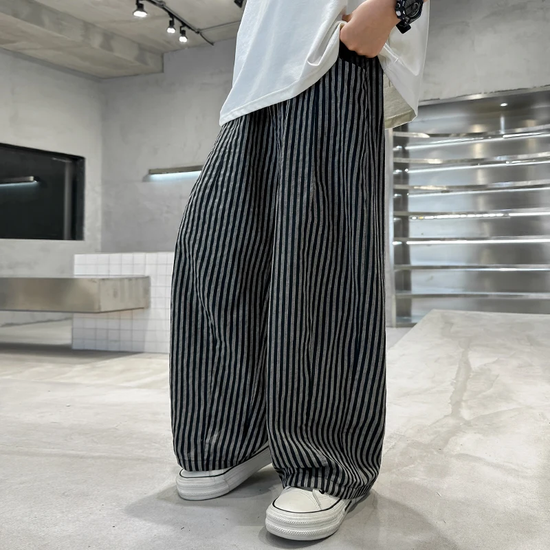 School Boys Trousers Teen Boys Bite-Proof Hiking Mosquito Pants Child Loose Trousers Toddler Classical Striped Pants Age 4-14Y
School Boys Trousers Teen Boys Bite-Proof Hiking Mosquito Pants Child Loose Trousers Toddler Classical Striped Pants Age 4-14Y