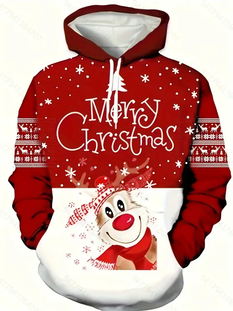 2024 Santa Claus printed hoodie, men's cool hoodie, men's casual pattern design hoodie, street trendy autumn and winter clothing
2024 Santa Claus printed hoodie, men's cool hoodie, men's casual pattern design hoodie, street trendy autumn and winter clothing