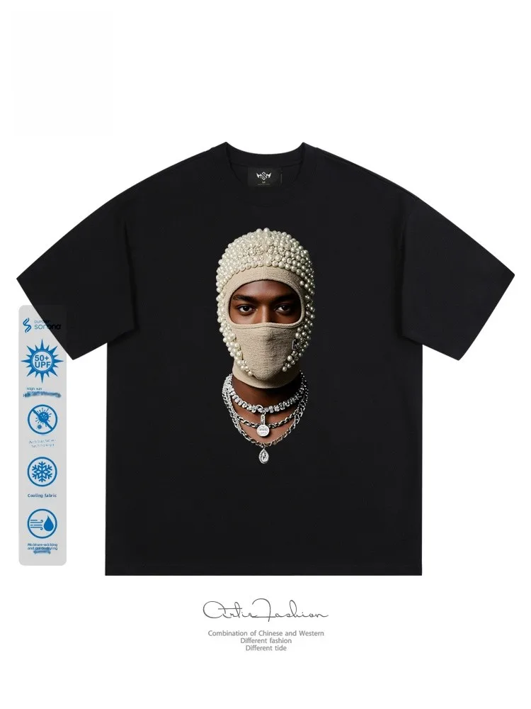 Модная мужская футболка свободного кроя с принтом Pearl Mask f Sve Повседневная уличная одежда High Street Personali Head Por...
Модная мужская футболка свободного кроя с принтом Pearl Mask f Sve Повседневная уличная одежда High Street Personali Head Por...