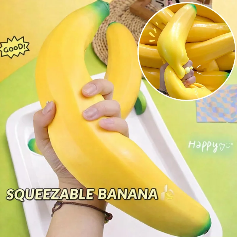 1/2/3/5pcs Realistic Giant Yellow Banana Decompression Squeeze Toy Portable Soft Squishy Toy Party Favor Stress Relief Gift
1/2/3/5pcs Realistic Giant Yellow Banana Decompression Squeeze Toy Portable Soft Squishy Toy Party Favor Stress Relief Gift
