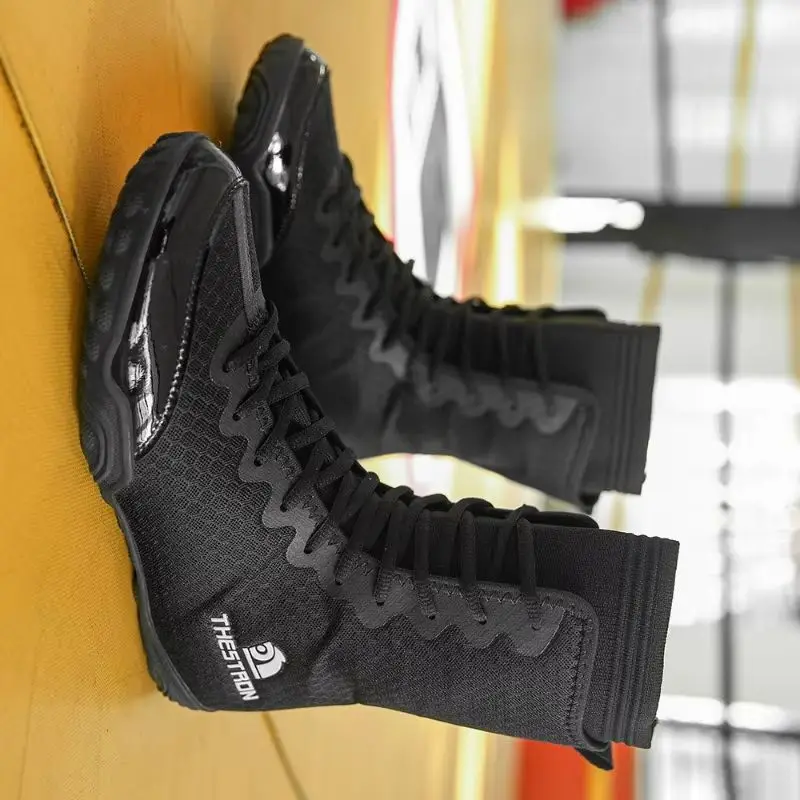 Summer 2026 Wrestling Boots Men Black Yellow Boxing Boots Youth Plus Size 47 48 Indoor Sports Shoes Mens Brand Fighting Shoe
Summer 2026 Wrestling Boots Men Black Yellow Boxing Boots Youth Plus Size 47 48 Indoor Sports Shoes Mens Brand Fighting Shoe