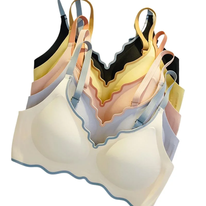 KUCLUT Contrasting Color Women's Thin Bra Push-up One-piece Comfortable Small Chest Push-up Beautiful Back Underwear For Women
KUCLUT Contrasting Color Women's Thin Bra Push-up One-piece Comfortable Small Chest Push-up Beautiful Back Underwear For Women