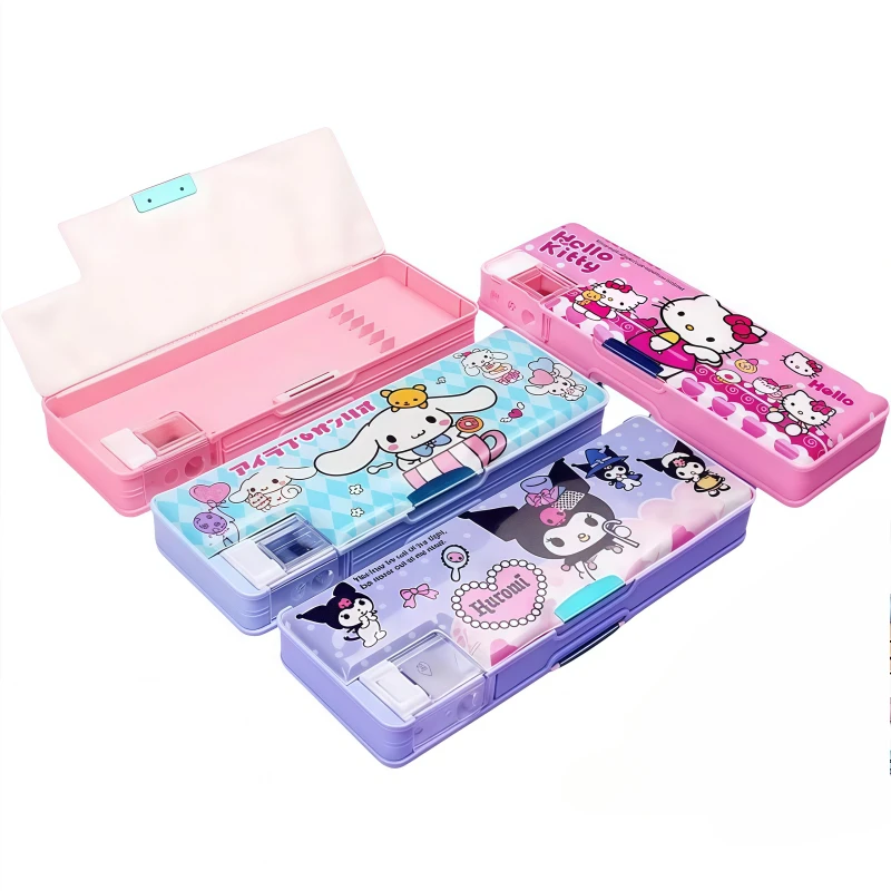 Sanrio Series Stationery Box Hello Kitty Cartoon Cute Storage Box Student Supplies Pen Box High-Looking Stationery Pencil Bag
Sanrio Series Stationery Box Hello Kitty Cartoon Cute Storage Box Student Supplies Pen Box High-Looking Stationery Pencil Bag