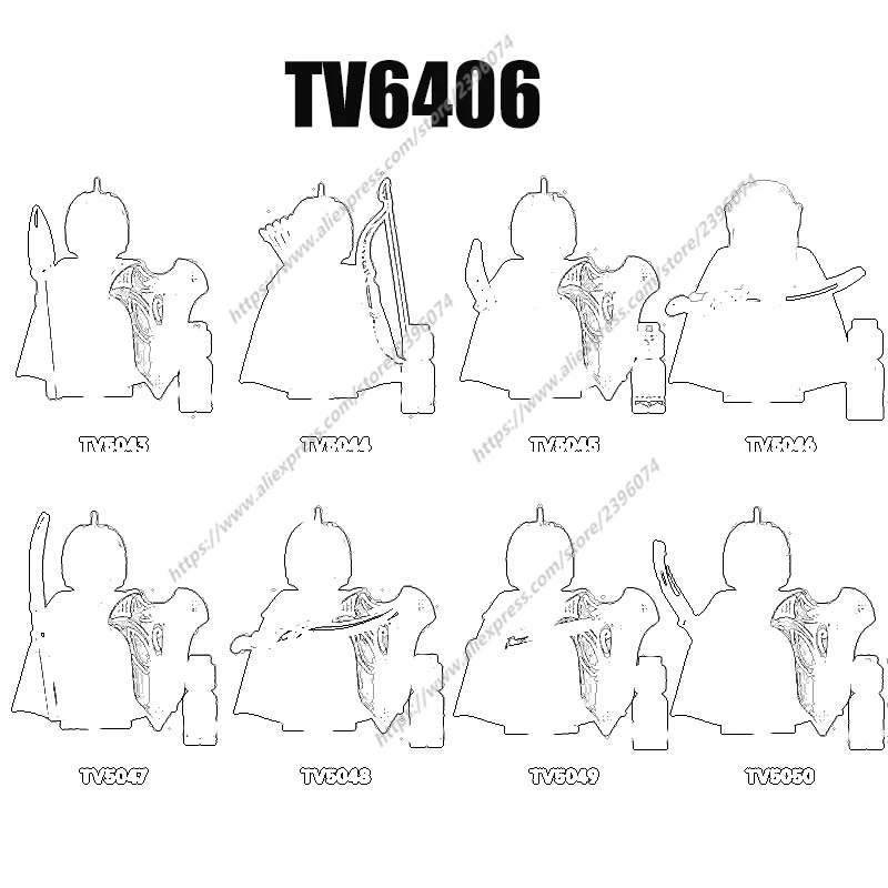 Фигурки героев фильма средневековые рыцари, игрушки-конструкторы TV6406 TV5043 TV5044 TV5045 TV5046 TV5047 TV5048 TV5049 TV5050, 1 шт.
Фигурки героев фильма средневековые рыцари, игрушки-конструкторы TV6406 TV5043 TV5044 TV5045 TV5046 TV5047 TV5048 TV5049 TV5050, 1 шт.
