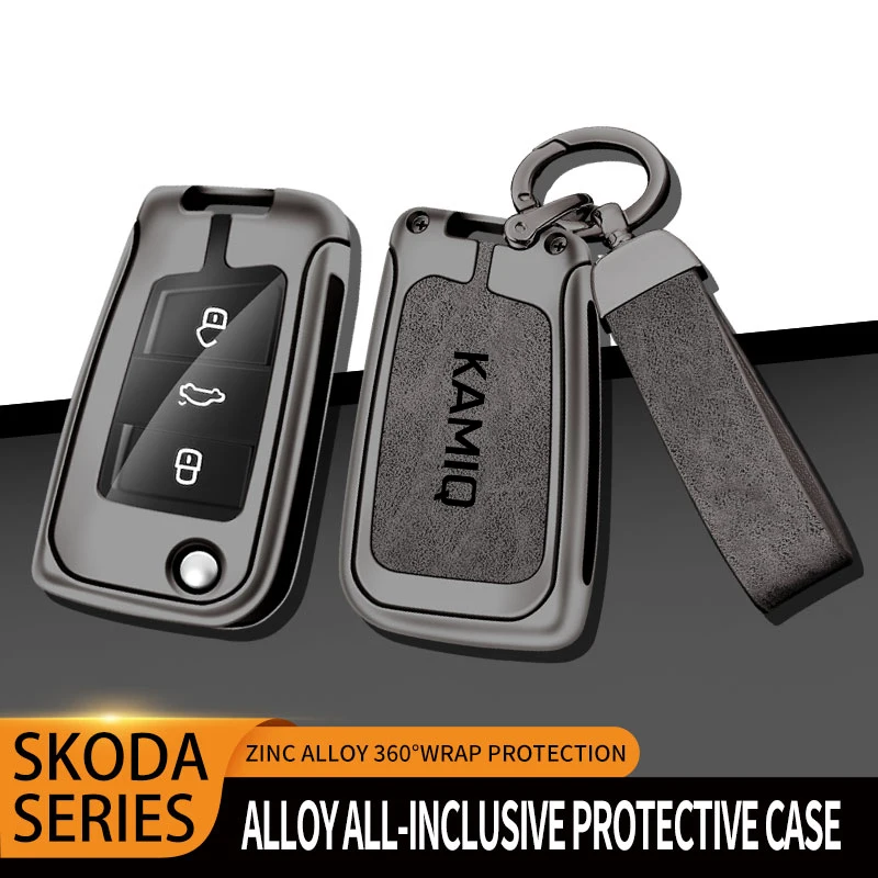 Zinc Alloy Car Key Cover Case Holder Shell Protector for Skoda Kamiq Keyless Keychain Bag Interior Accessories Car-Styling
Zinc Alloy Car Key Cover Case Holder Shell Protector for Skoda Kamiq Keyless Keychain Bag Interior Accessories Car-Styling