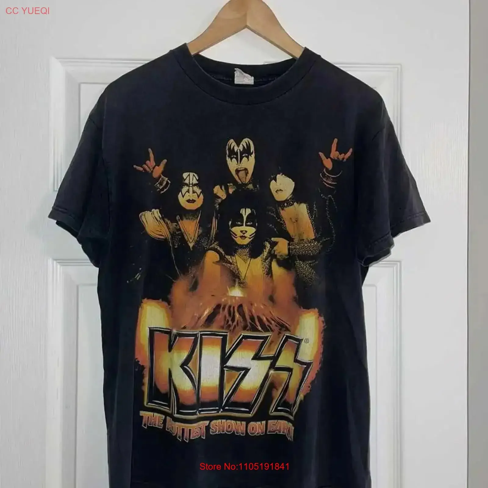 Kiss Rock Band Tour 2011 T Shirt Black Heavy Cotton Reprint KH7129 vintage Washed Slightly Casual Comfortable streetwear
Kiss Rock Band Tour 2011 T Shirt Black Heavy Cotton Reprint KH7129 vintage Washed Slightly Casual Comfortable streetwear