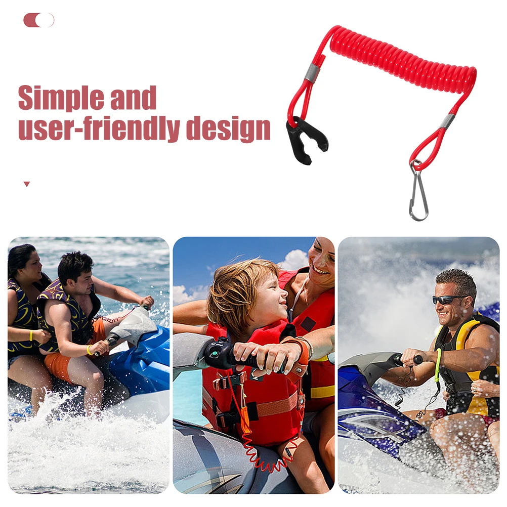 3pcs Red Shutoff Emergency Cord For Boat Emergency Boat Engine Lanyard Safety Harness Cord Trolling Motors Stop
3pcs Red Shutoff Emergency Cord For Boat Emergency Boat Engine Lanyard Safety Harness Cord Trolling Motors Stop