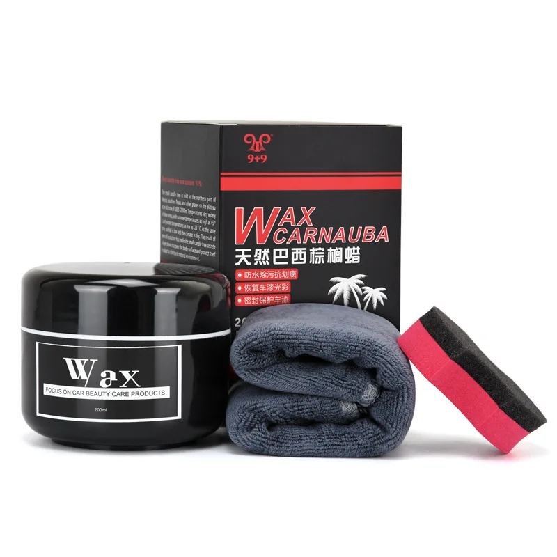 Natural Brazilian Carnauba Wax Paint Beauty Polish and Stain Removal Anti-scratch Car Wax Coating Solid Car Wax 200ml
Natural Brazilian Carnauba Wax Paint Beauty Polish and Stain Removal Anti-scratch Car Wax Coating Solid Car Wax 200ml