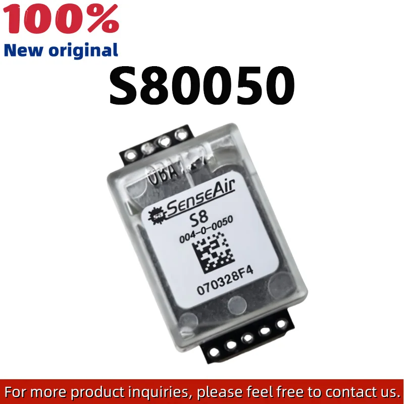 New original S80050 S8-0050 S8-004-0-0050 SenseAir CO2 CO2 sensor module
New original S80050 S8-0050 S8-004-0-0050 SenseAir CO2 CO2 sensor module