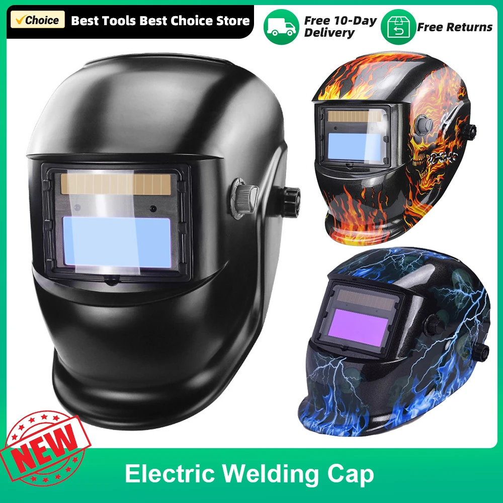 Автоматическая Затемняющая маска для сварки, маска с ЖК-дисплеем, с автоматическим затемнением, для дуговой сварки
Автоматическая Затемняющая маска для сварки, маска с ЖК-дисплеем, с автоматическим затемнением, для дуговой сварки