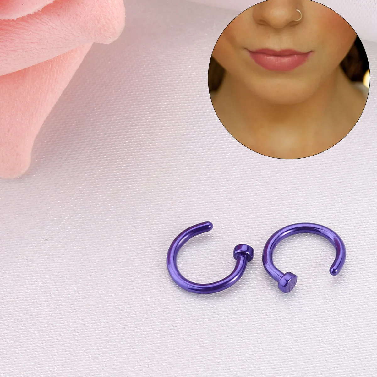 Titanium Steel Ring C Shaped Open Hoop Body Piercings Jewelry for Women Men Titanium Steel Nose Ring Non Toxic Safe Everyday
Titanium Steel Ring C Shaped Open Hoop Body Piercings Jewelry for Women Men Titanium Steel Nose Ring Non Toxic Safe Everyday