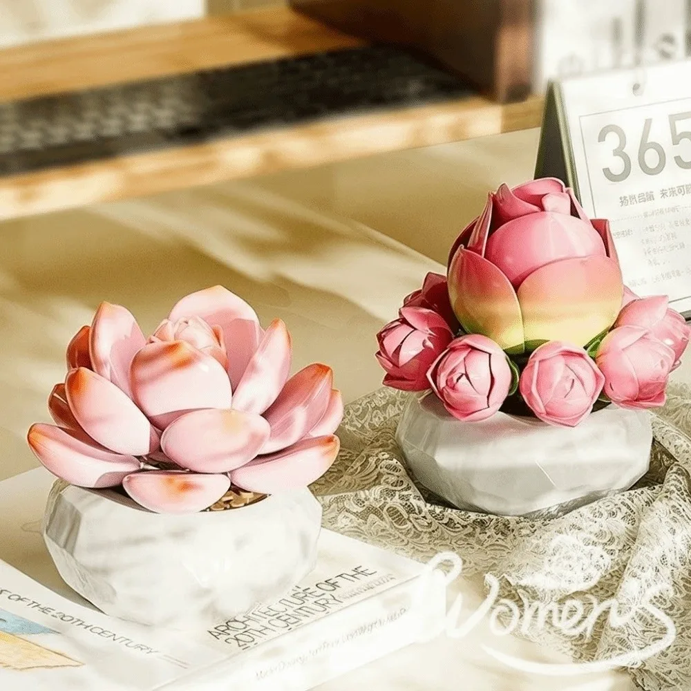 DIY Plant Potted Building Blocks Plastic Imitation Artificial Flower Building Block Toy Building Simulation Succulent Model Gift
DIY Plant Potted Building Blocks Plastic Imitation Artificial Flower Building Block Toy Building Simulation Succulent Model Gift