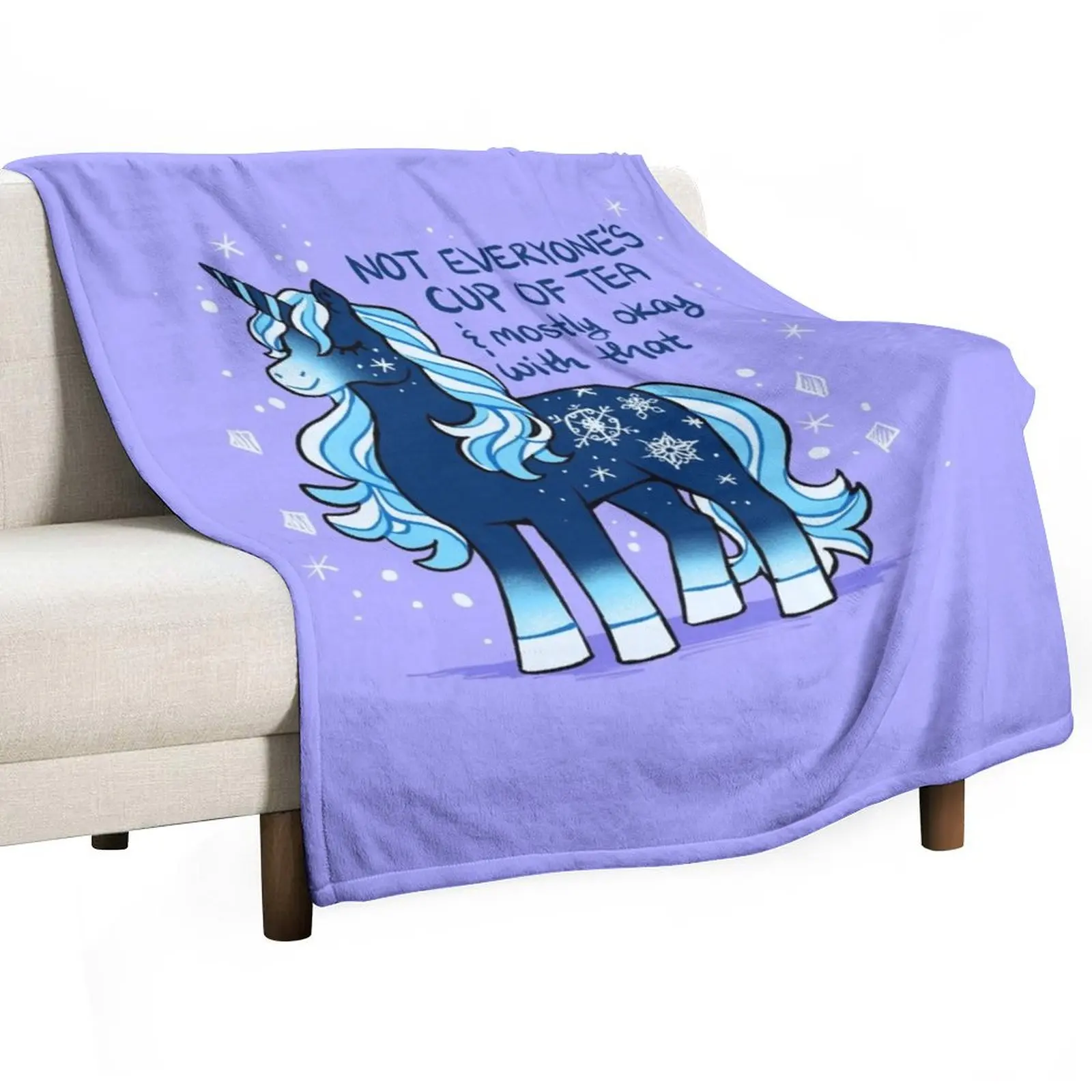 Not Everyone's Cup of Tea Snowflake Unicorn Throw Blanket For Baby Tourist Decorative Sofas Picnic Blankets
Not Everyone's Cup of Tea Snowflake Unicorn Throw Blanket For Baby Tourist Decorative Sofas Picnic Blankets