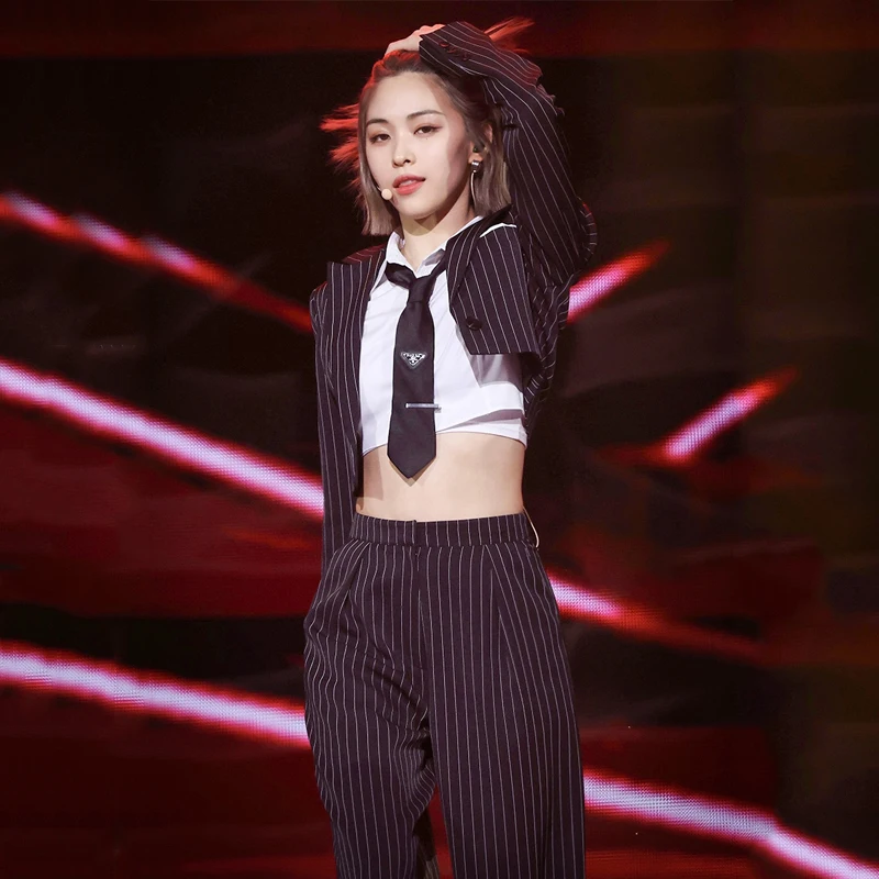 Ladies Hip Hop Clothing For Women Party Kpop Wear Jazz Dancer Costume Cool Top Pants Rave Outfit Stage Performance Wear DWY9770
Ladies Hip Hop Clothing For Women Party Kpop Wear Jazz Dancer Costume Cool Top Pants Rave Outfit Stage Performance Wear DWY9770