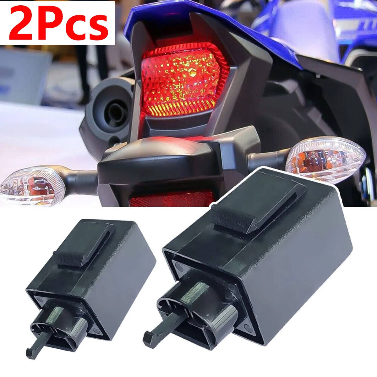 2Pcs 3 Pin 12V Motorcycle LED Flasher Relay Electronic Blinker Turn Signal Light Flasher Automobile Turn Signal Switch Accessory
2Pcs 3 Pin 12V Motorcycle LED Flasher Relay Electronic Blinker Turn Signal Light Flasher Automobile Turn Signal Switch Accessory