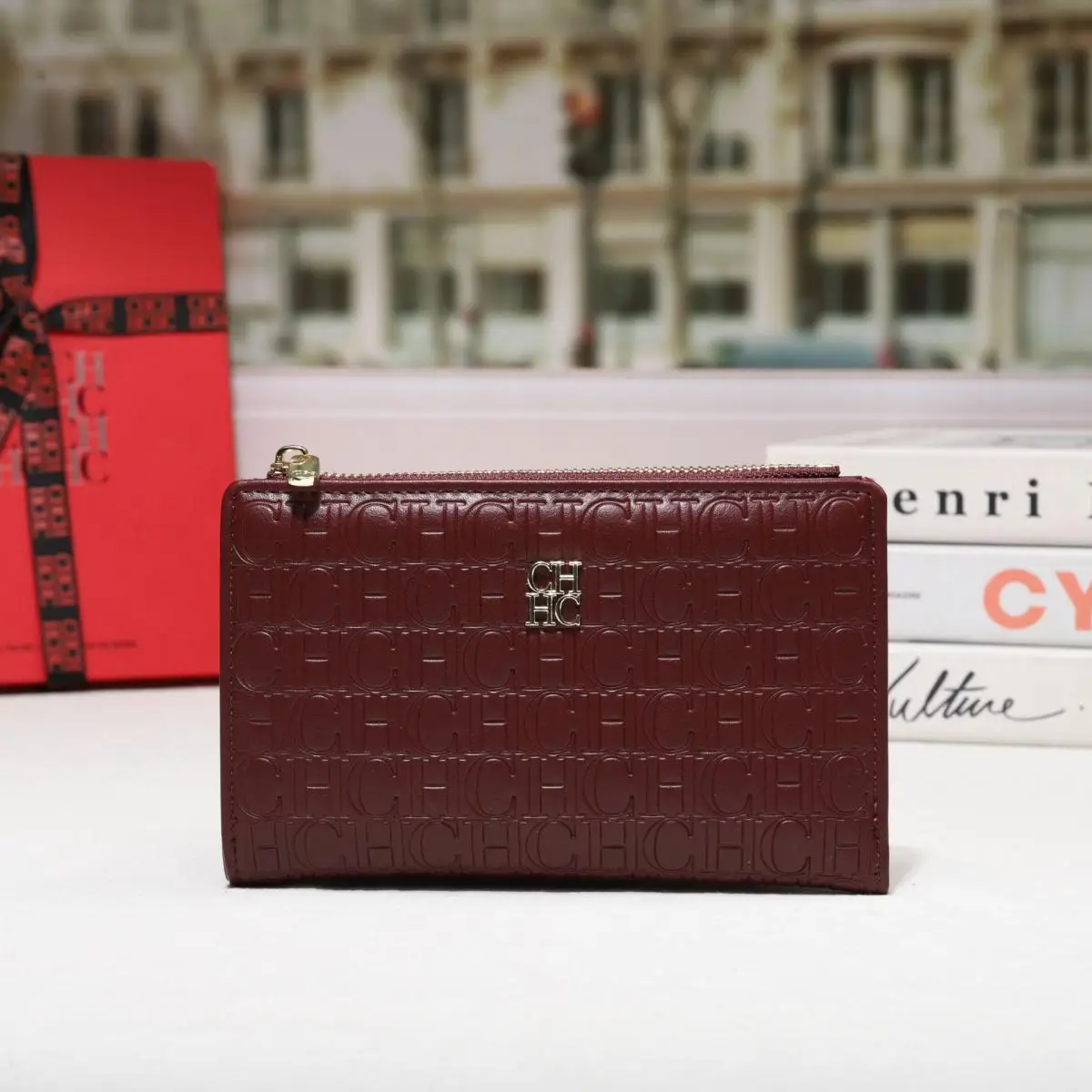 CH Women's Solid Colour Long Wallet High Quality Luxury Women's Handbags Square Wallet Classic Vintage Folding Printed Wallet
CH Women's Solid Colour Long Wallet High Quality Luxury Women's Handbags Square Wallet Classic Vintage Folding Printed Wallet