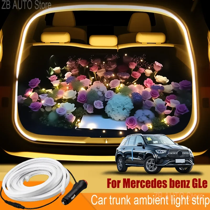 For mercedes benz GLe Automobile trunk ambient light automatic sensing car interior lighting with accessories
For mercedes benz GLe Automobile trunk ambient light automatic sensing car interior lighting with accessories