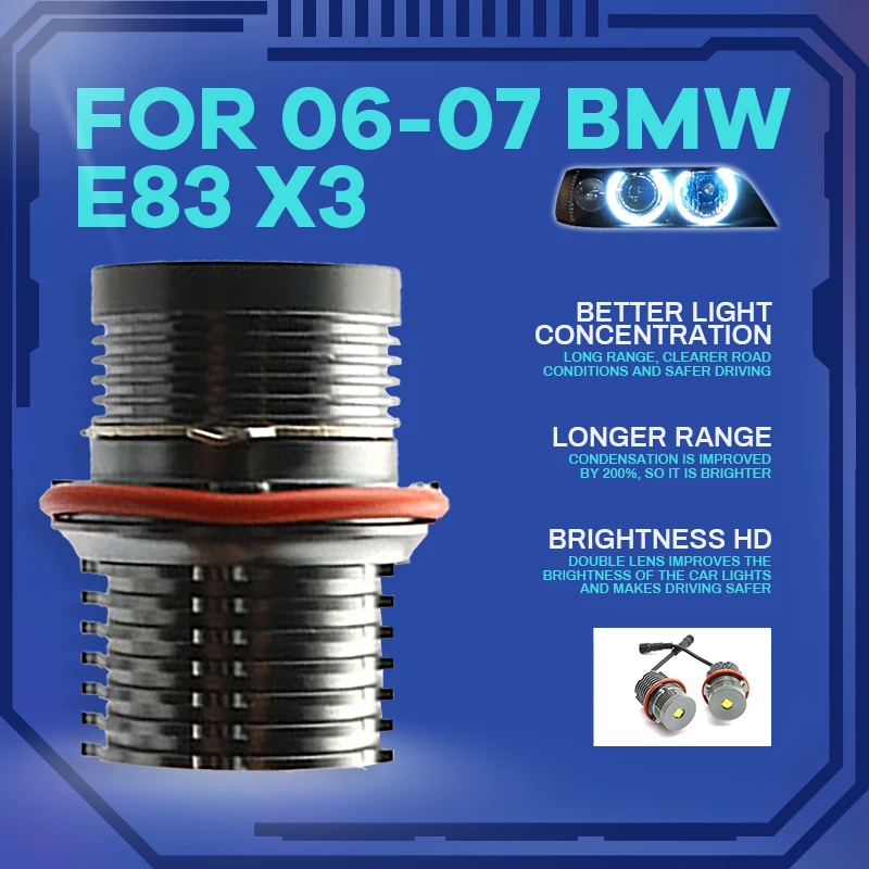 Для BMW E83 X3 2006 2007 6000K Белый 2000LM Высокая мощность 16 светодиодов IP65 6000K Светодиодный светильник «ангельские глазки» Светодиодный светильник «ангельские глазки»
Для BMW E83 X3 2006 2007 6000K Белый 2000LM Высокая мощность 16 светодиодов IP65 6000K Светодиодный светильник «ангельские глазки» Светодиодный светильник «ангельские глазки»