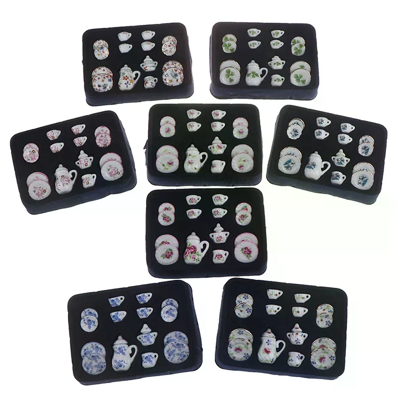 15Pcs 1:12 Dollhouse Miniature Tableware Porcelain Ceramic Tea Cups Set Toys
15Pcs 1:12 Dollhouse Miniature Tableware Porcelain Ceramic Tea Cups Set Toys