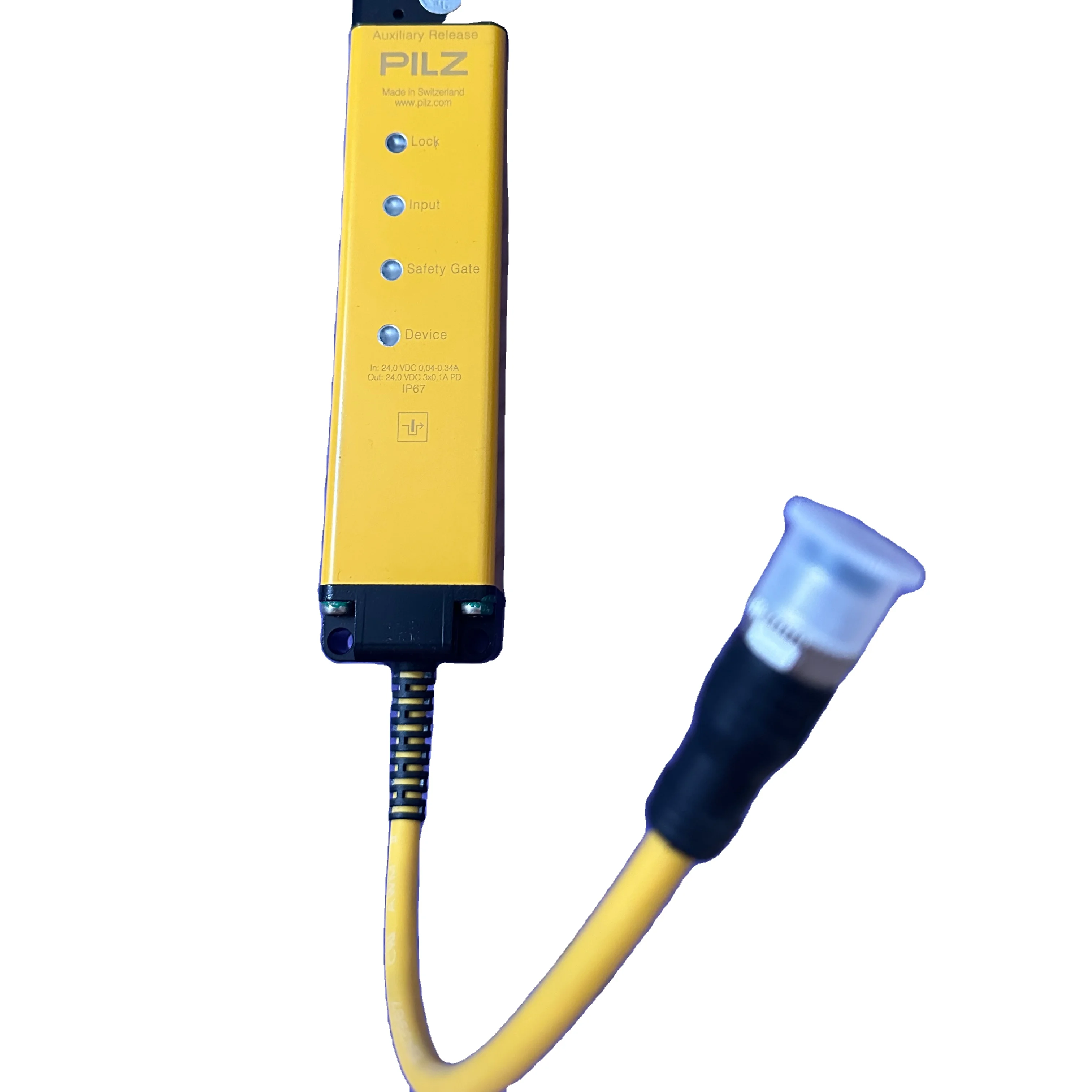 Датчик безопасности PSEN M/s1.1 570407 SE00120130 с 12-контактным разъемом M12 (папа) и кабелем 0,23 м для блокирующих устройств
Датчик безопасности PSEN M/s1.1 570407 SE00120130 с 12-контактным разъемом M12 (папа) и кабелем 0,23 м для блокирующих устройств
