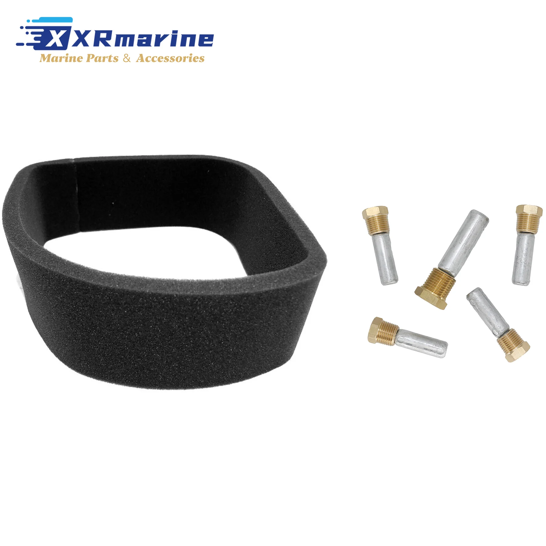 119773-92600 Zinc Anode Kit w/ Air Filter 119593-18880 Fits for Yanmar 4CX 6CA 6CX 6HY 6KY 6LP 6LY Series Engines 119574-18790
119773-92600 Zinc Anode Kit w/ Air Filter 119593-18880 Fits for Yanmar 4CX 6CA 6CX 6HY 6KY 6LP 6LY Series Engines 119574-18790