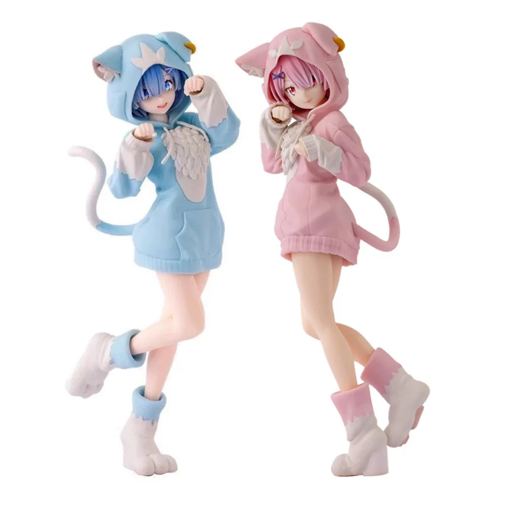 Anime Figure Rem Ram Action Figure Statue Model Collectible Toy Desktop Ornament Car Decorations Fan Birthday Gift 21.5cm
Anime Figure Rem Ram Action Figure Statue Model Collectible Toy Desktop Ornament Car Decorations Fan Birthday Gift 21.5cm