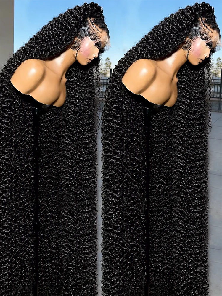 300 Density 46 Inch 13x6 HD Deep Wave Lace Frontal Wigs Curly Wigs Water Wave 13x4 360 Full Lace Front Human Hair Wigs For Women
300 Density 46 Inch 13x6 HD Deep Wave Lace Frontal Wigs Curly Wigs Water Wave 13x4 360 Full Lace Front Human Hair Wigs For Women