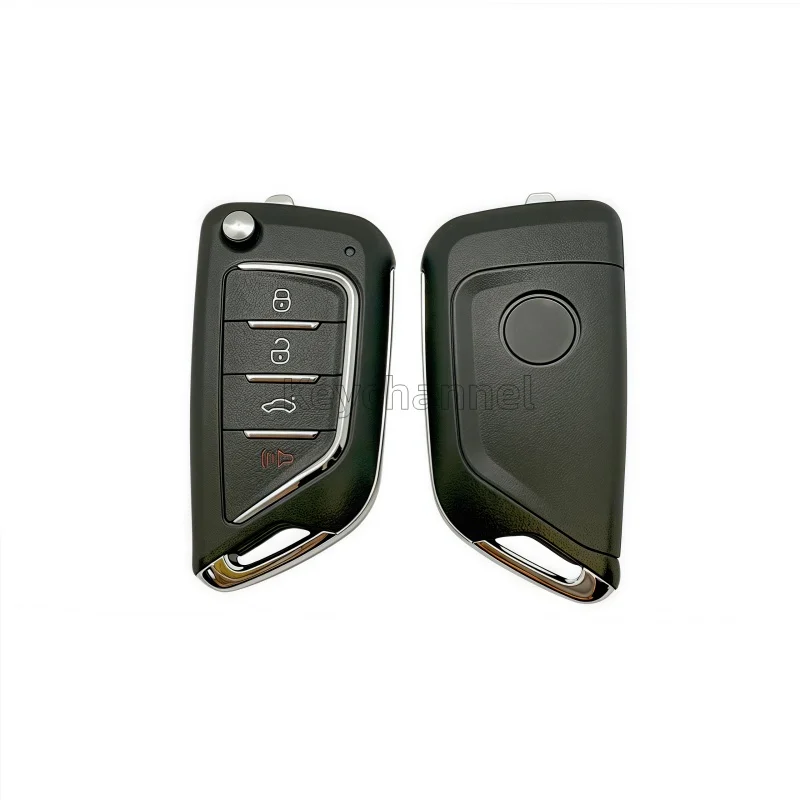 1PCS 4 Button Xhorse XKCD02EN Remote Shell Car Key Shell KD B21-4 NB21 Flip Remote Case VVDI Remote Shell No Key Blade No PCB
1PCS 4 Button Xhorse XKCD02EN Remote Shell Car Key Shell KD B21-4 NB21 Flip Remote Case VVDI Remote Shell No Key Blade No PCB