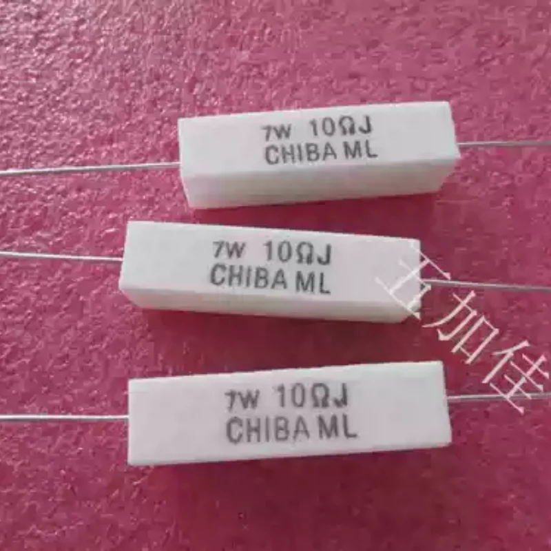10-100pcs Japanese 7W 10R 5% MS-7 horizontal cement resistor
10-100pcs Japanese 7W 10R 5% MS-7 horizontal cement resistor